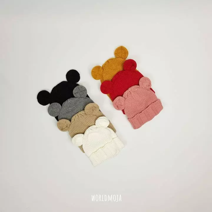 New World - Korean Children Fashion - #discoveringself - Knit Mouse Beanie - 3