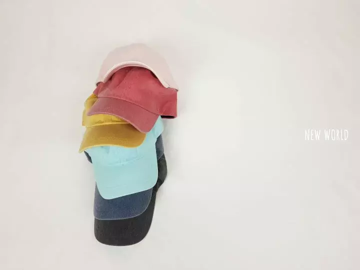 New World - Korean Children Fashion - #discoveringself - Pigment Ball Cap - 4