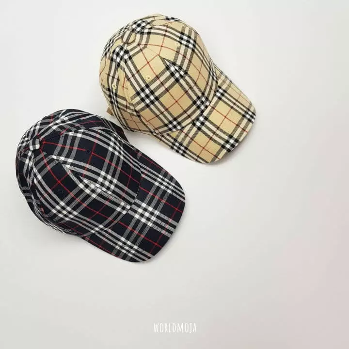 New World - Korean Children Fashion - #fashionkids - Big Check Ball Cap