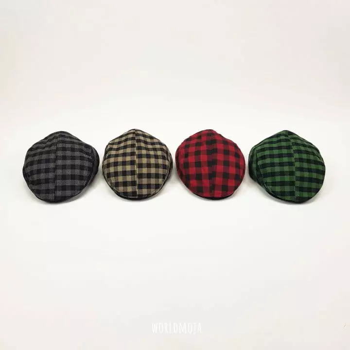 New World - Korean Children Fashion - #fashionkids - Check Cap - 2