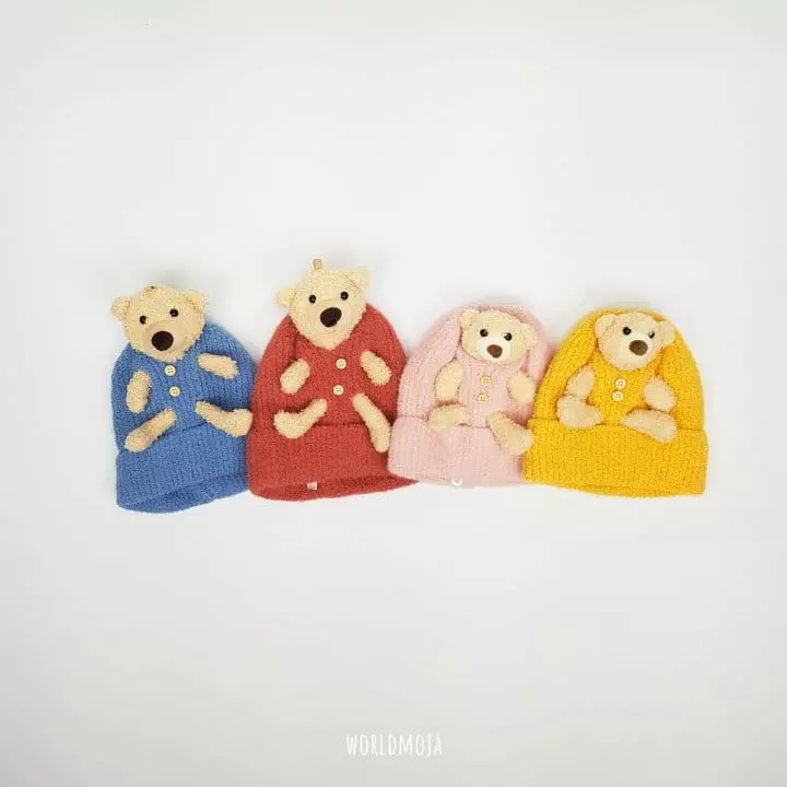 New World - Korean Children Fashion - #fashionkids - Bear Beanie