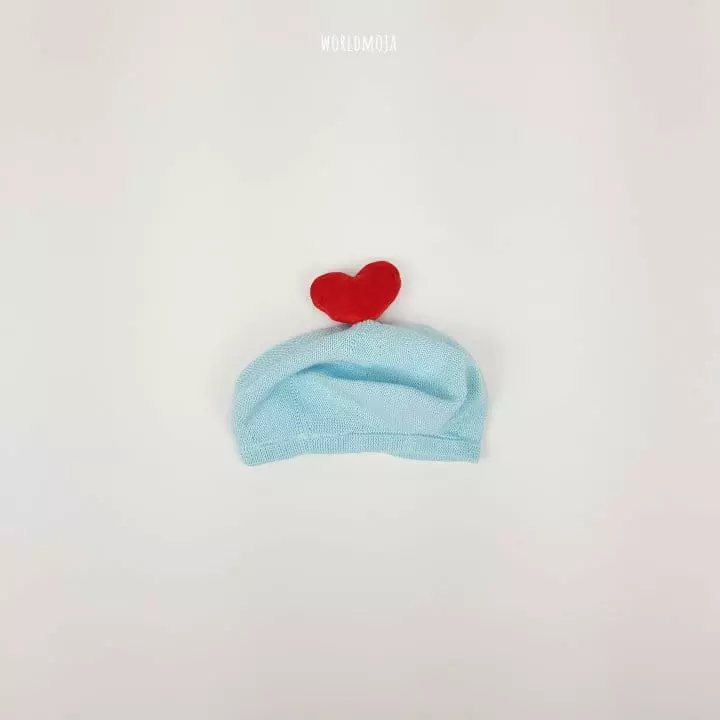 New World - Korean Children Fashion - #kidsshorts - Heart Beret Hat - 10