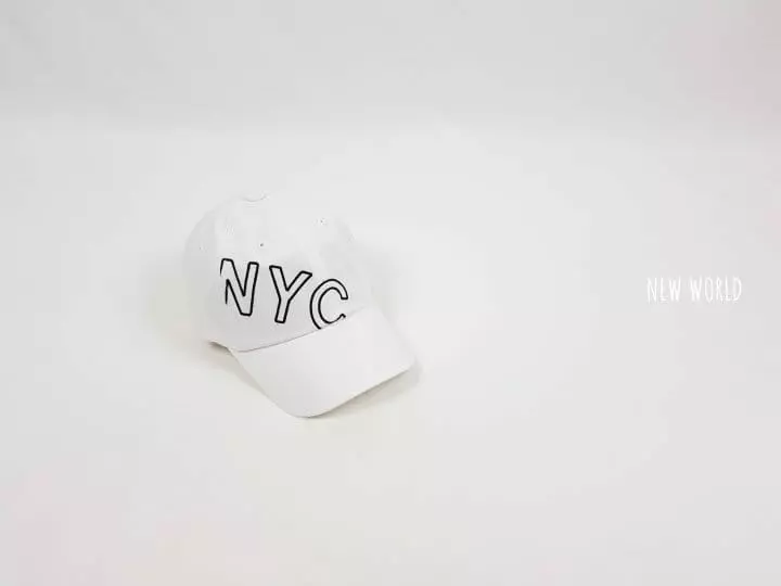 New World - Korean Children Fashion - #kidsshorts - NYC Side Embroidery Ball Cap - 9