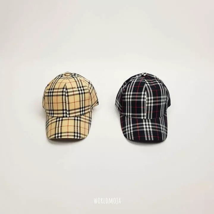 New World - Korean Children Fashion - #kidsstore - Big Check Ball Cap - 3