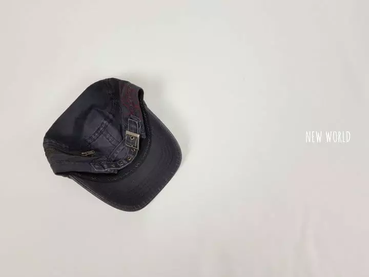 New World - Korean Children Fashion - #kidsstore - Washing Zipper Hat M - 8