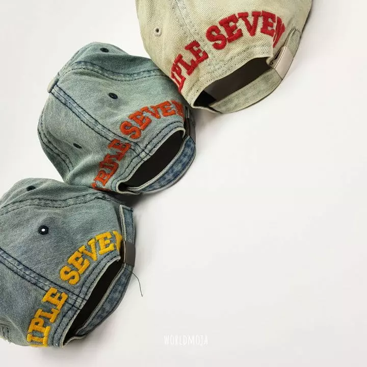 New World - Korean Children Fashion - #kidsshorts - Take Denim Handle Ball Cap Kid - 4