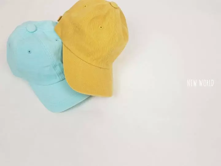 New World - Korean Children Fashion - #kidzfashiontrend - Pigment Ball Cap - 7