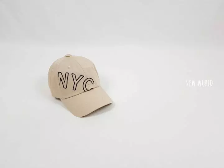 New World - Korean Children Fashion - #kidzfashiontrend - NYC Side Embroidery Ball Cap - 11