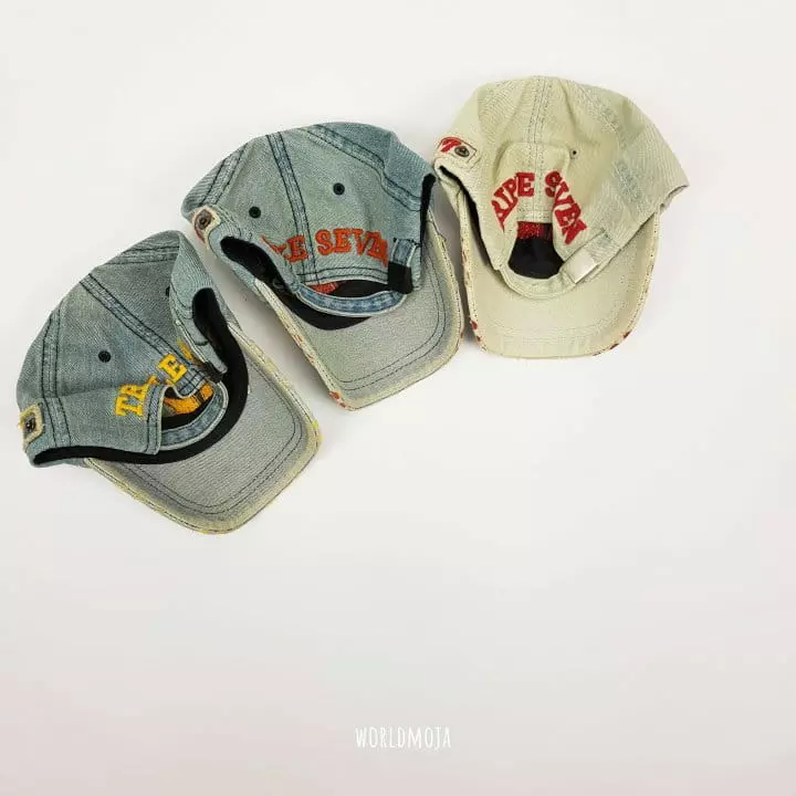 New World - Korean Children Fashion - #kidzfashiontrend - Take Denim Handle Ball Cap Kid - 5