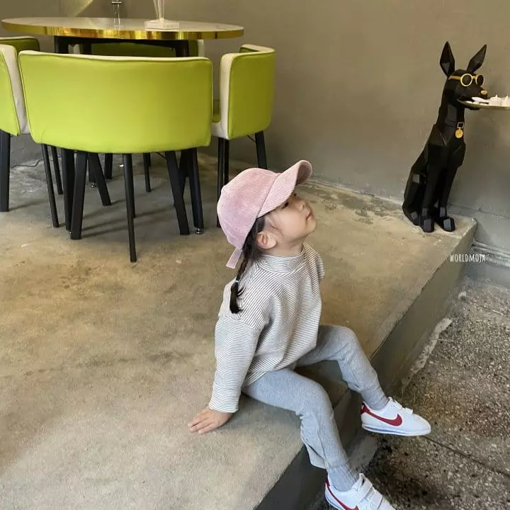 New World - Korean Children Fashion - #kidzfashiontrend - Muzi Rib Ball Cap