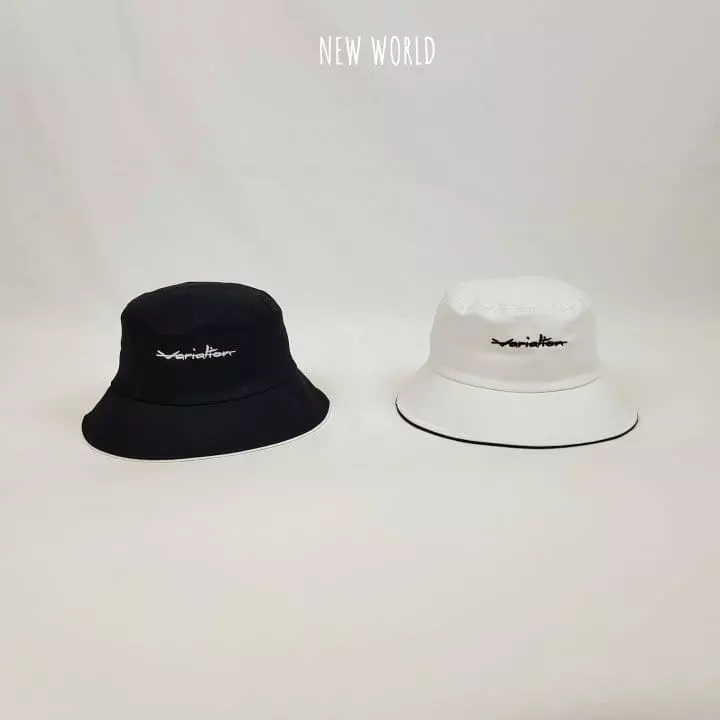New World - Korean Children Fashion - #littlefashionista - Embrodiery Bucket Hat
