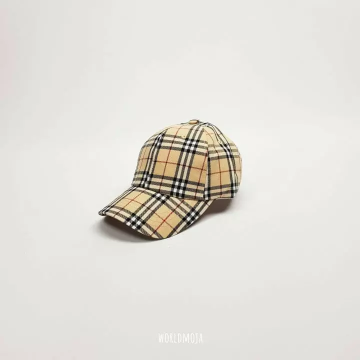 New World - Korean Children Fashion - #littlefashionista - Big Check Ball Cap - 6
