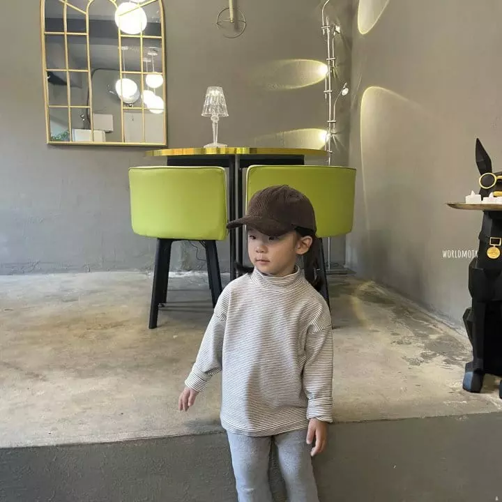 New World - Korean Children Fashion - #littlefashionista - Muzi Rib Ball Cap - 3