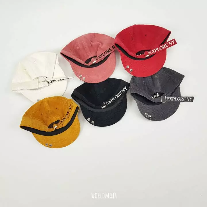 New World - Korean Children Fashion - #littlefashionista - NYC Corduroy Cap - 5