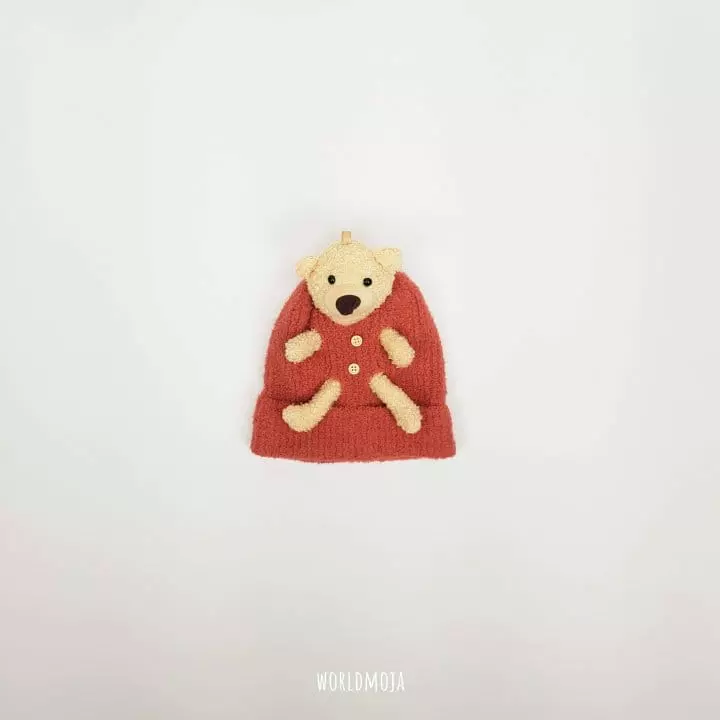 New World - Korean Children Fashion - #littlefashionista - Bear Beanie - 6
