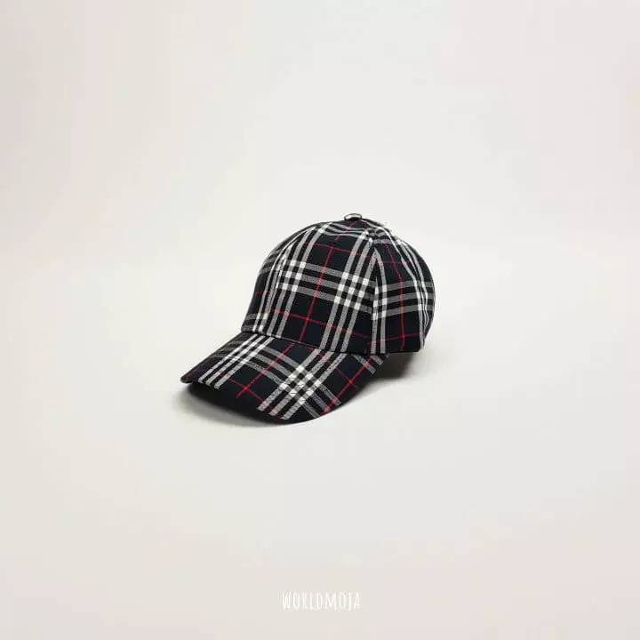 New World - Korean Children Fashion - #magicofchildhood - Big Check Ball Cap - 7