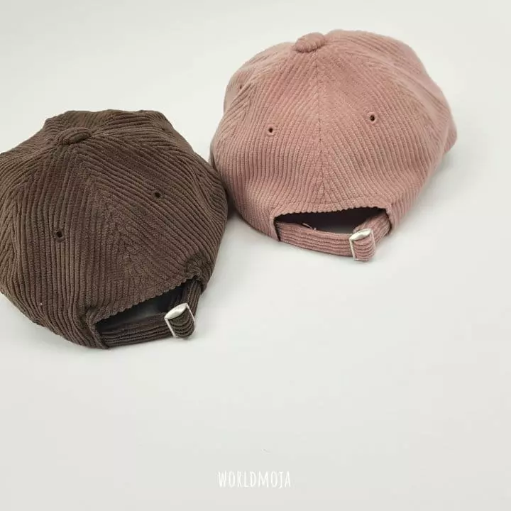 New World - Korean Children Fashion - #magicofchildhood - Smile Button Corduroy Cap - 10