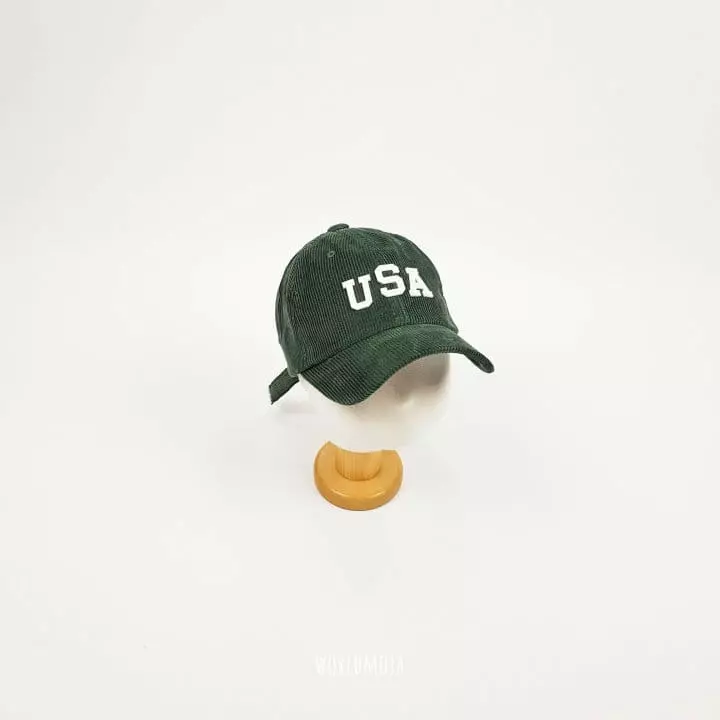 New World - Korean Children Fashion - #prettylittlegirls - USA Corduroy Ball Cap - 2