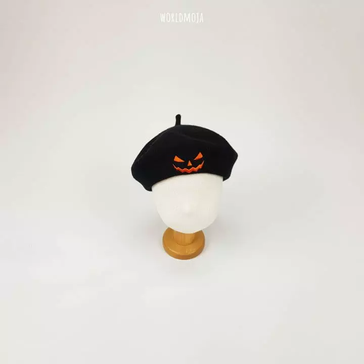 New World - Korean Children Fashion - #prettylittlegirls - Halloween Pumpkin Beret Hat Soft S : 6mo~4y - 9