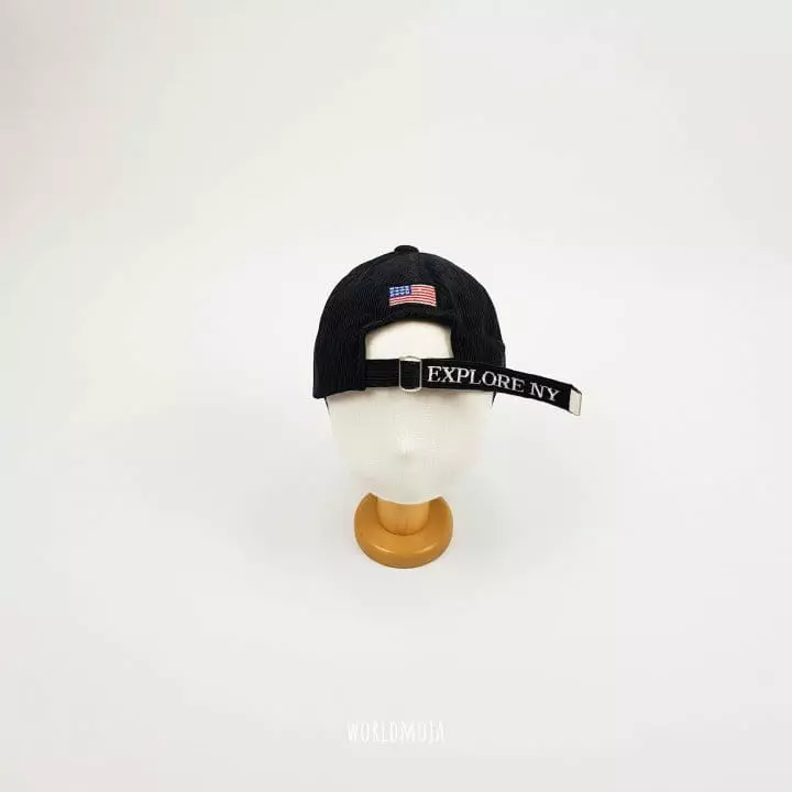 New World - Korean Children Fashion - #stylishchildhood - USA Corduroy Ball Cap - 5