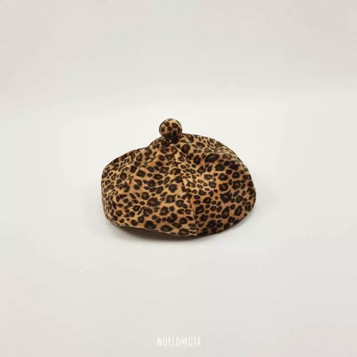 New World - Korean Children Fashion - #stylishchildhood - Leopard Beret Hat - 10