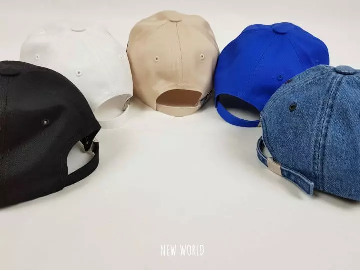 New World - Korean Children Fashion - #prettylittlegirls - NY New York Ball Cap Denim - 4