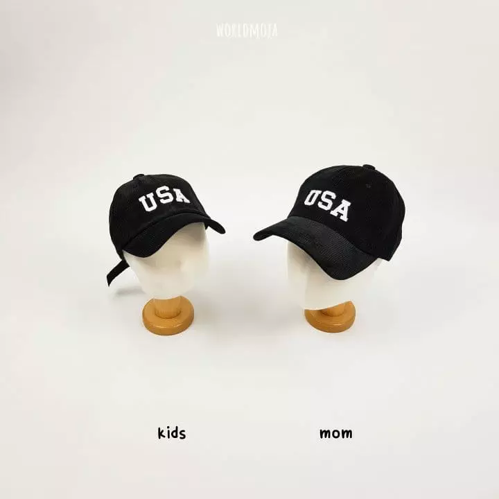 New World - Korean Women Fashion - #momslook - USA Corduroy Ball Cap Mom