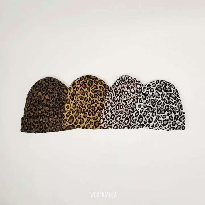 New World - Korean Women Fashion - #vintageinspired - Leopard Beanie Mom - 5