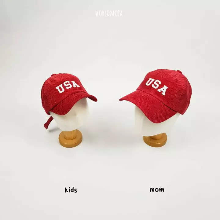 New World - Korean Women Fashion - #momslook - USA Corduroy Ball Cap Mom - 4