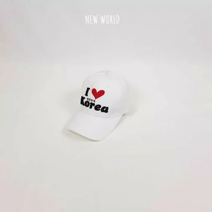 New World - Korean Women Fashion - #womensfashion - I Love Korea Ball Cap with Mom - 9