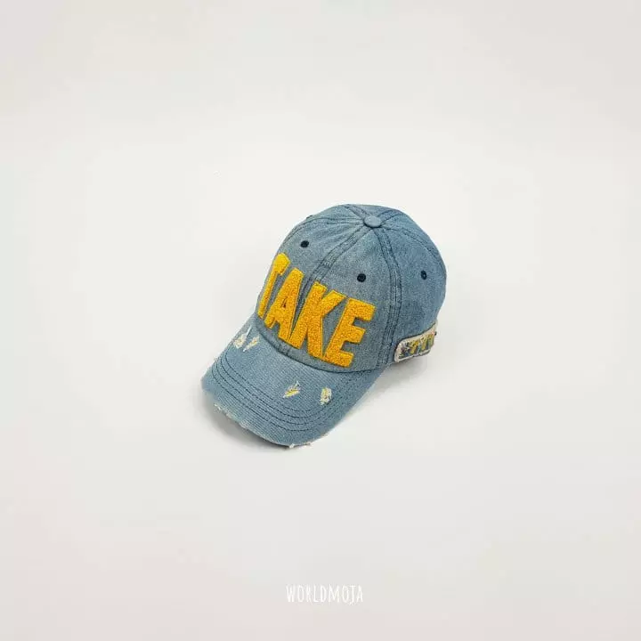 New World - Korean Women Fashion - #womensfashion - Take Denim Handle Ball Cap Mom - 6