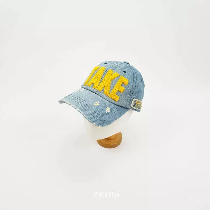 New World - Korean Women Fashion - #womensfashion - Take Denim Handle Ball Cap Mom - 8