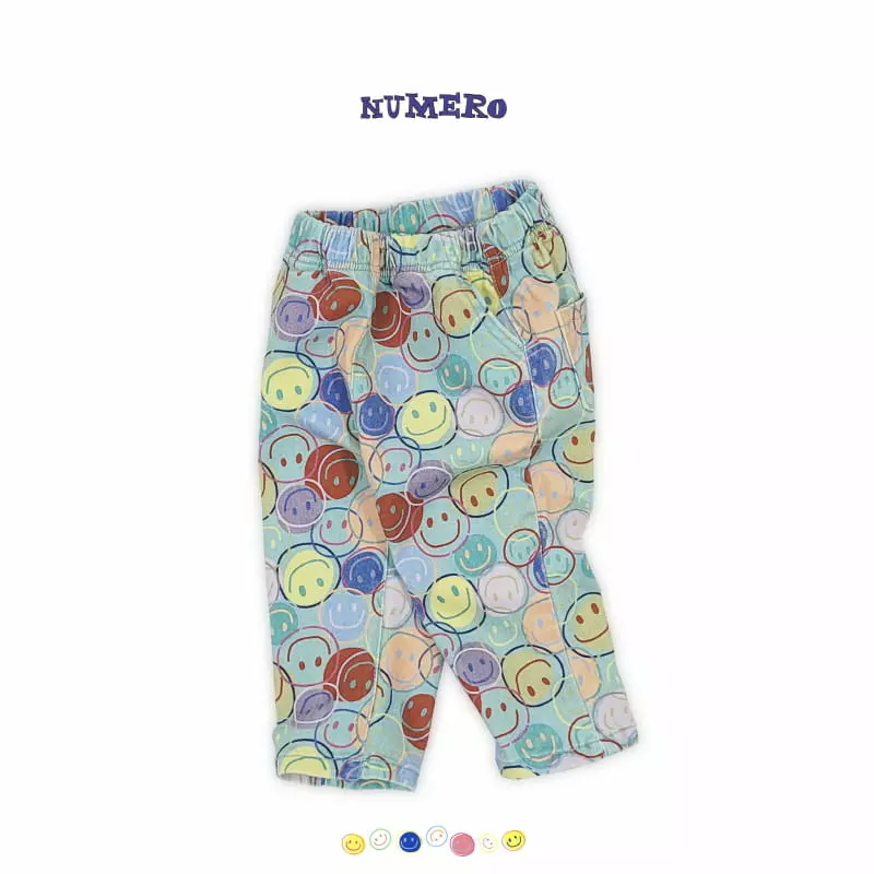 Numero - Korean Children Fashion - #Kfashion4kids - Smile Pants - 6