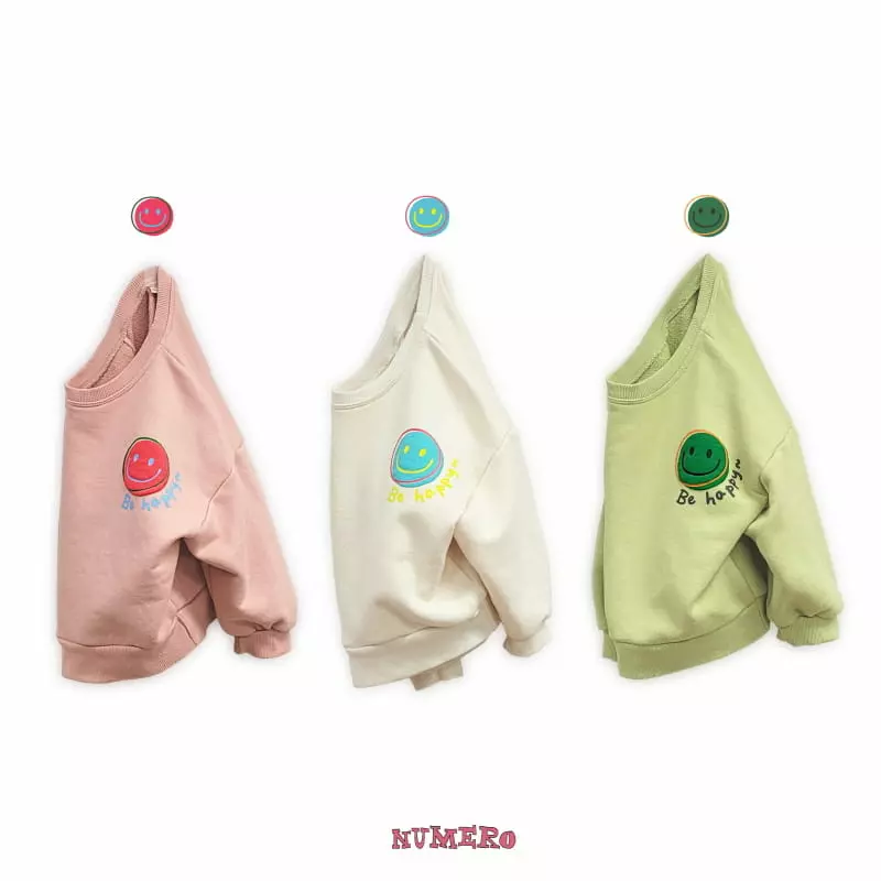 Numero - Korean Children Fashion - #designkidswear - Smile Sweatshirt