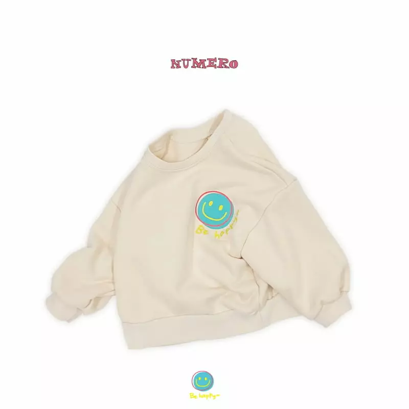 Numero - Korean Children Fashion - #fashionkids - Smile Sweatshirt - 3