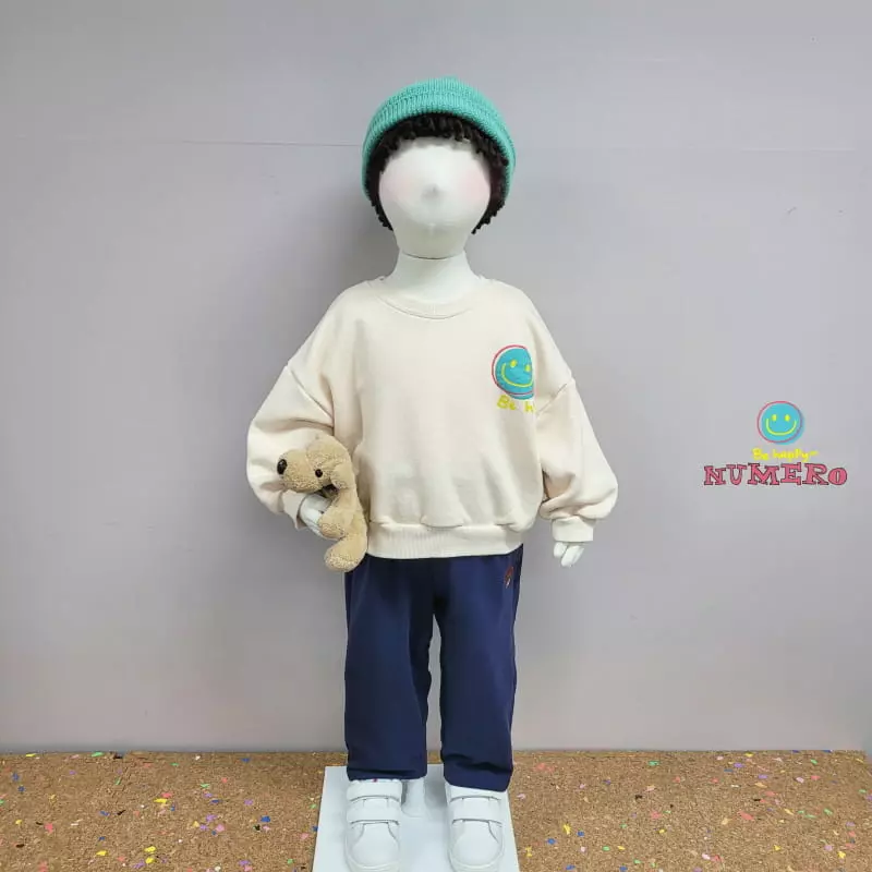 Numero - Korean Children Fashion - #kidsstore - Smile Sweatshirt - 5