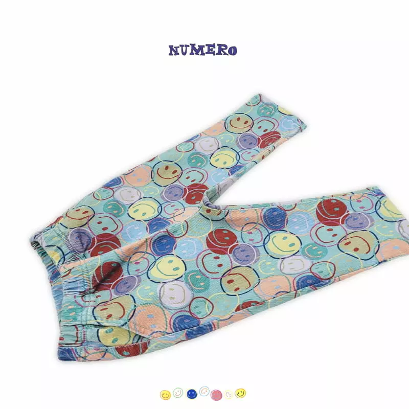 Numero - Korean Children Fashion - #littlefashionista - Smile Pants - 7