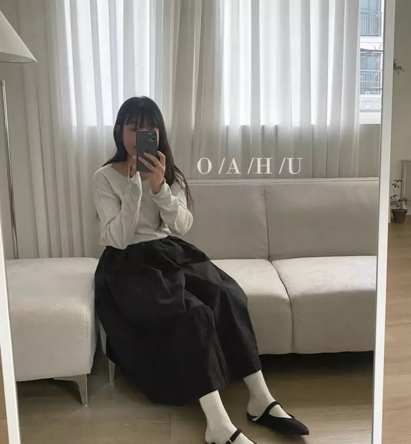 O'Ahu - Korean Women Fashion - #momslook - Mom Pury Skirt