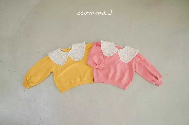 Oda - Korean Children Fashion - #designkidswear - Ellen Collar Sweatshirt - 10