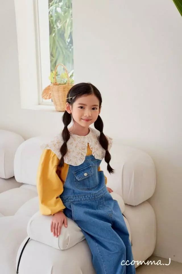 Oda - Korean Children Fashion - #littlefashionista - Ellen Collar Sweatshirt - 3
