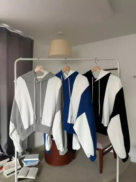 One The Woman - Korean Women Fashion - #momslook - Vivi Color Hoody Sweatshirt - 5