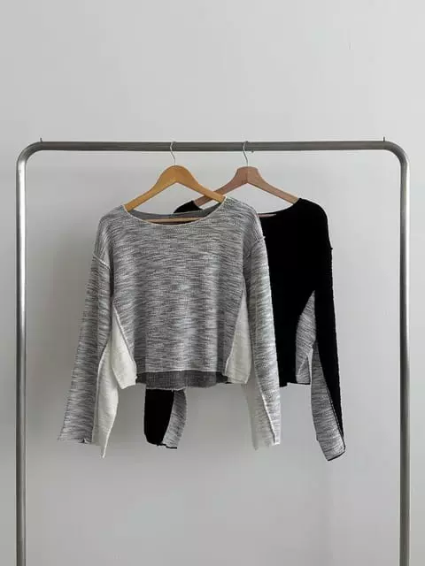 One The Woman - Korean Women Fashion - #momslook - Love Knit Tee - 8