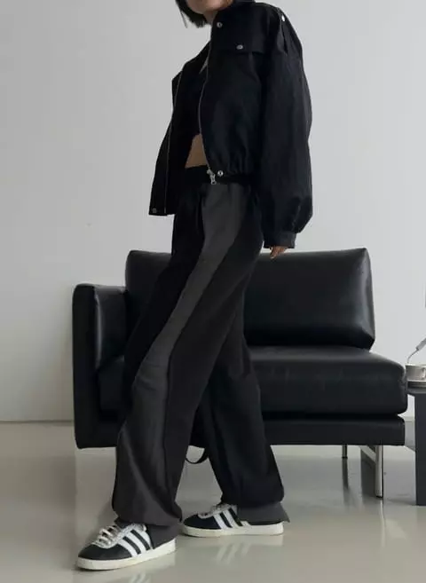 One The Woman - Korean Women Fashion - #shopsmall - Hipper Mixing Pants - 4