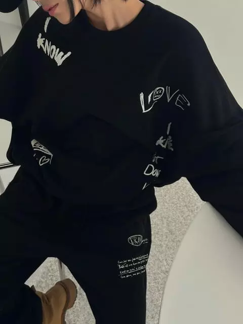 One The Woman - Korean Women Fashion - #thatsdarling - LoveJOgger Set - 7