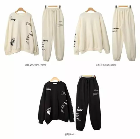 One The Woman - Korean Women Fashion - #thelittlethings - LoveJOgger Set - 8