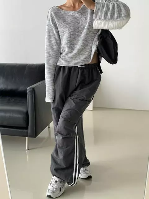 One The Woman - Korean Women Fashion - #thelittlethings - Love Knit Tee - 7