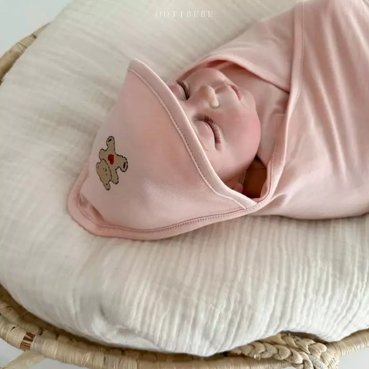 Oott Bebe - Korean Baby Fashion - #babyclothing - Sweet Modal Blanket - 4