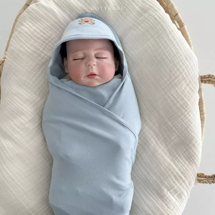 Oott Bebe - Korean Baby Fashion - #babygirlfashion - Sweet Modal Blanket - 6