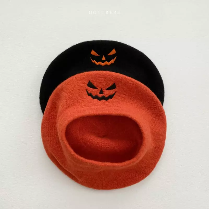 Oott Bebe - Korean Baby Fashion - #babygirlfashion - Ghoast Beret Hat 6m~3y