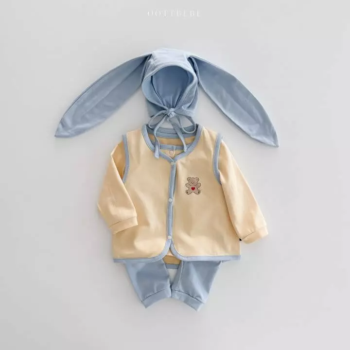 Oott Bebe - Korean Baby Fashion - #babyoninstagram - Sweet Modal Vest 2~12m - 7